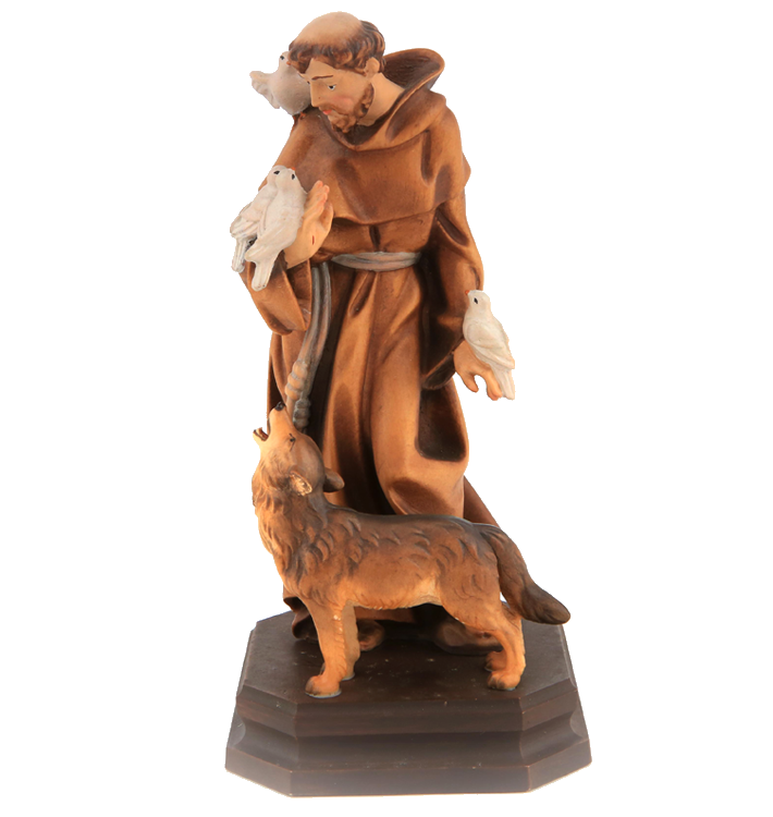 프란치스코 성인 목각상